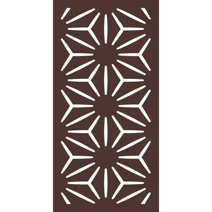 Star Anais  - (Brown) Modular Hardwood Composite  Privacy Screen Panel