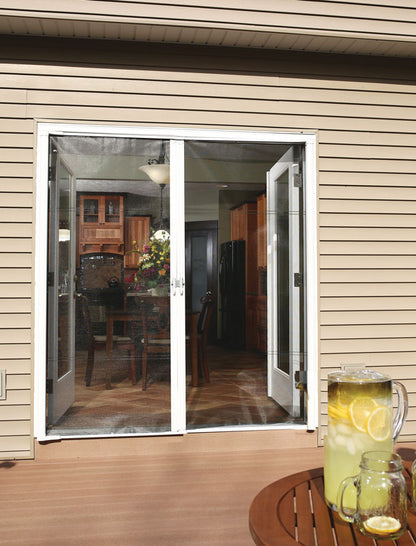 Cool Double Retractable Screen Door