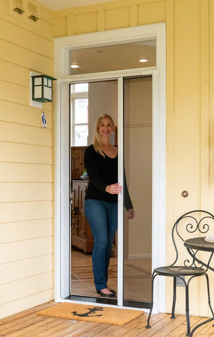 Cool Single Retractable Screen Door