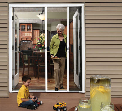 Cool Double Retractable Screen Door