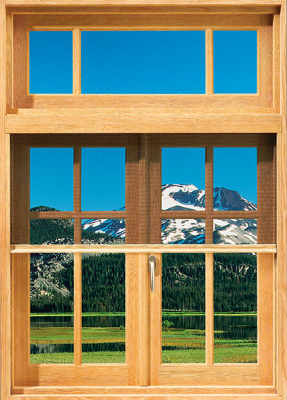 Incognito 1® Wood Trimmed Window Screens